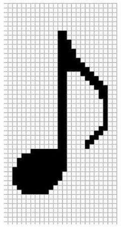 Рисунки по клеточкам для начинающих