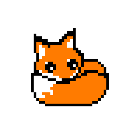 Пиксельные лисы