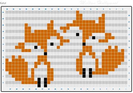 Лисичка для вывязывания