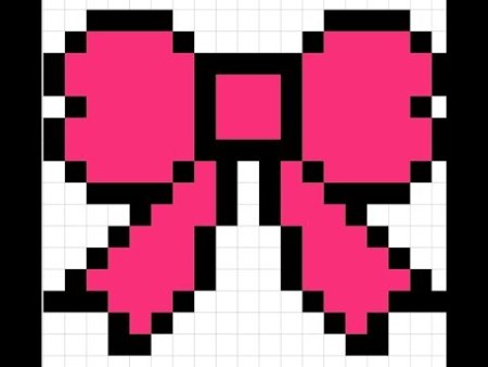 Бантик по клеточкам