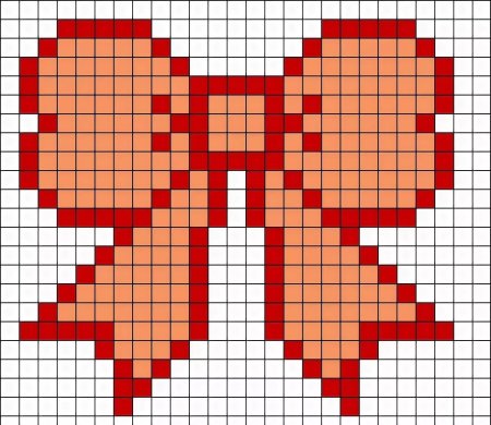 Рисунки по клеточкам для начинающих