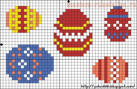 Лёгкие рисунки по аклеточкам