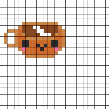 Рисунки по клеточкам майнкрафт