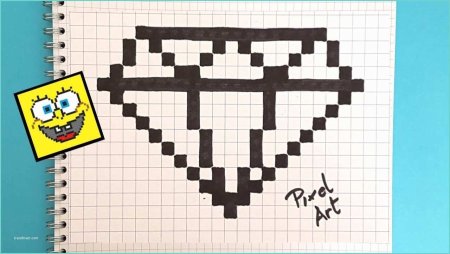 Рисунки по клеточкам суши