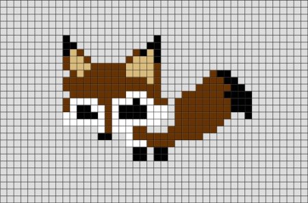 Животные из пикселей