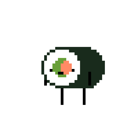 Рисование по клеткам еда