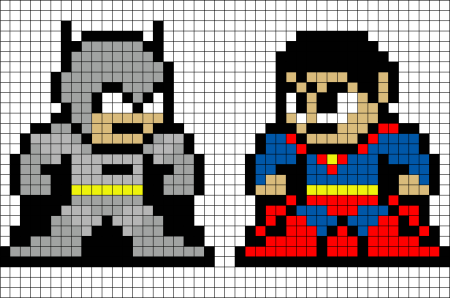 Супергерои в пикселях