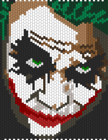 Вышивка крестом Джокер