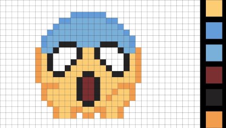 ЭМОДЖИ по клеточкам