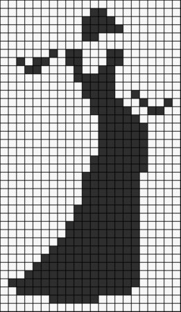 Рисунки по клеточкам в тетради черно белые