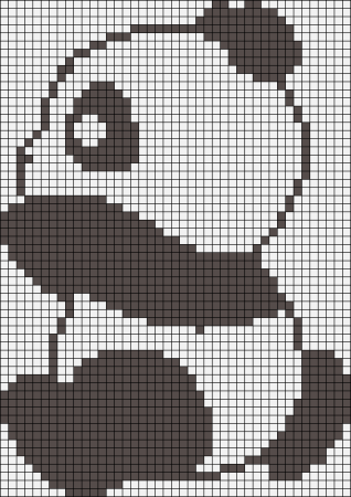 Рисунки по клеточкам сложные