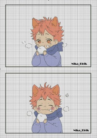 Хината шоё вышивка