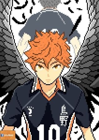 Haikyuu вышивка крестом