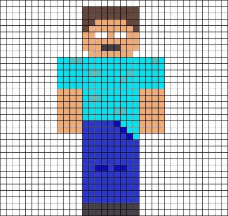 Рисование по клеточкам скины