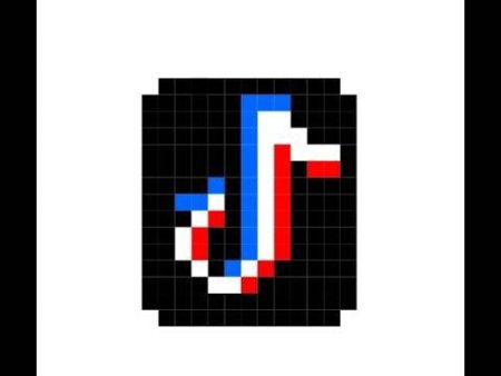 Рисунки по клеточкам тик ток