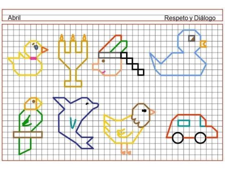 Рисунок по клеточкам для детей