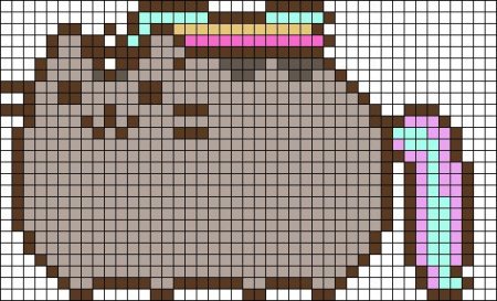 Пушины по клеткам