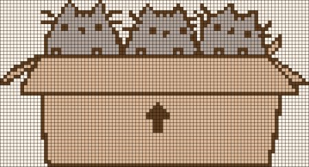 Рисунки пол клеточкам пушинээ