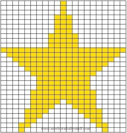 Звезда по клеточкам