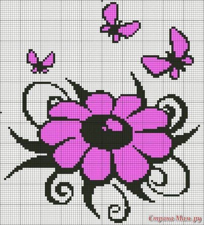 Маленькие узоры для вышивки