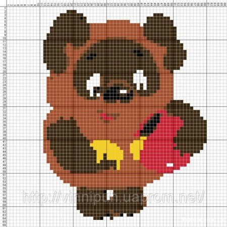 Термомозаика Винни пух