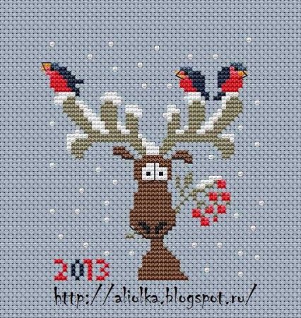 Олени для жаккарда