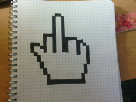 Сердце по клеточкам
