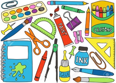 Рисунки маркером в клеточку