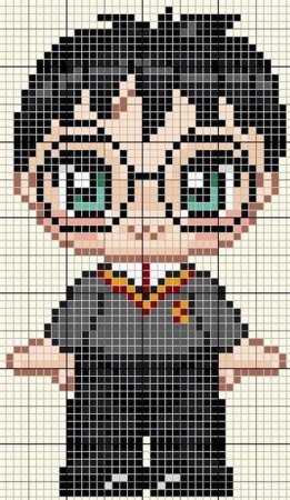 Гарри Поттер схема крестом