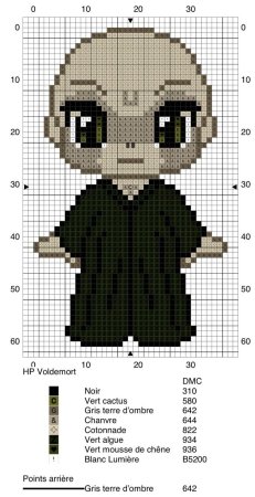 Вышивка крестиком Гарри Поттер схемы