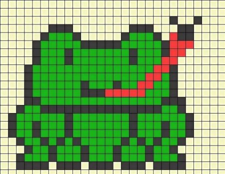 Рисунки по клеточкам в тетради