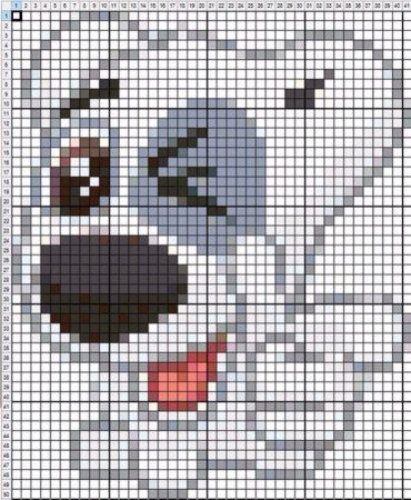 Рисовать по клеточкам Стикеры