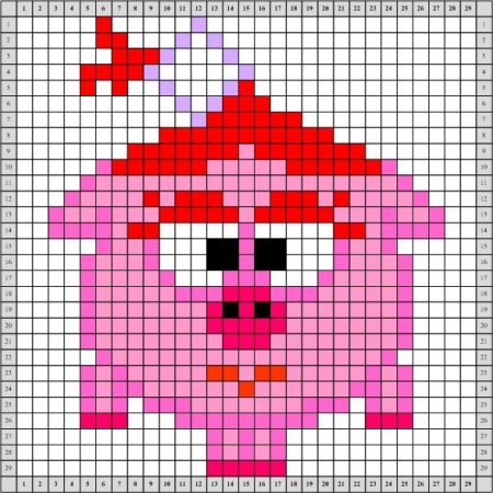 Термомозаика Смешарики