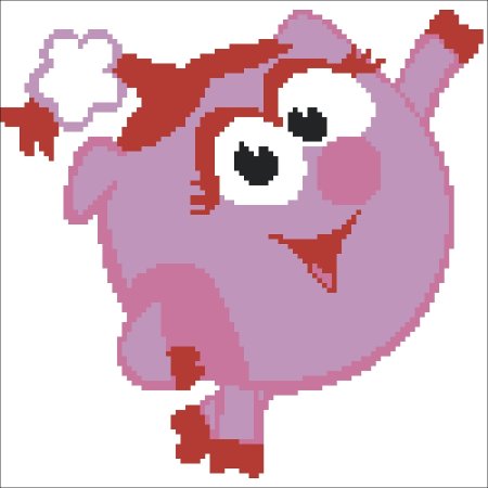 Схемы вышивки крестом Смешарики