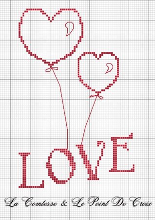 Схемы вышивки крестом лёгкие