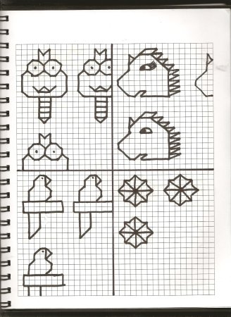 Рисование по клеткам