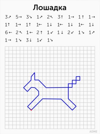 Рисунки по стрелкам