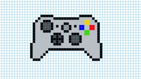 Рисунки по клеточкам джойстик