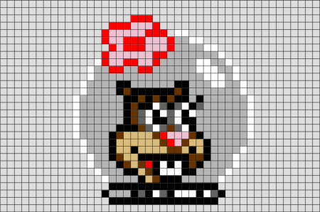 Бравлеры по клеткам маленькие