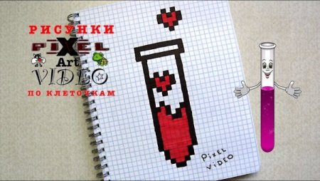 Рисунки по клеткам лёгкие