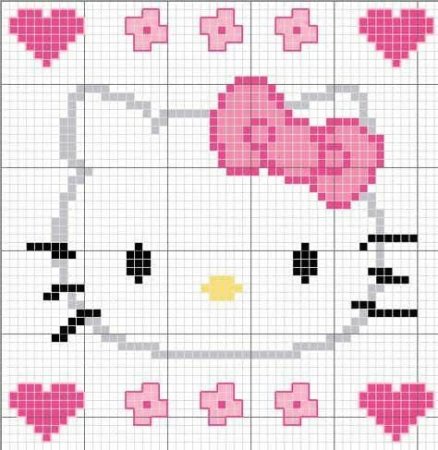 Схема вышивания крестиком BT 21