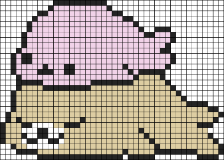 Пухлю по клеткам