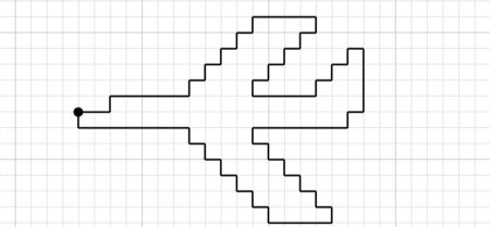 Графический диктант по клеточкам