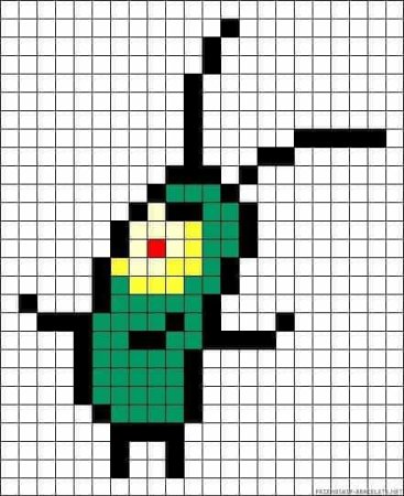 Планктон по клеточкам