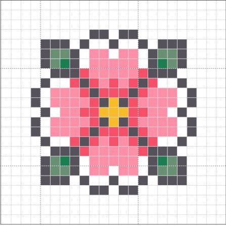 Лёгкая вишивка крестиком