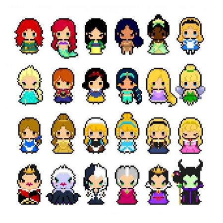 Дэдпул по клеточкам