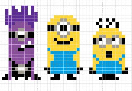 Симпсоны в клеточку