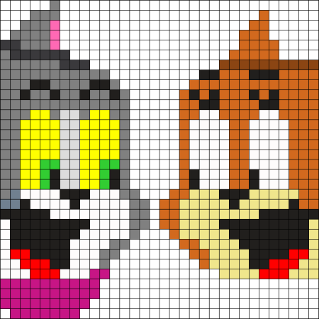 Рисунки по клеточкам в тетради