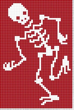 Рисунки в клеточку