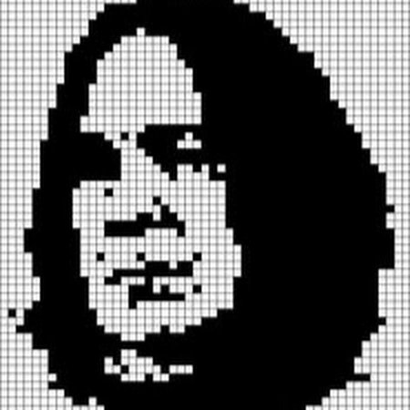 Северус Снейп вышивка крестиком